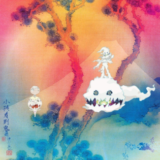Kids See Ghosts Self Titled Album Cover by Japanese Artist, Takashi Murakami.